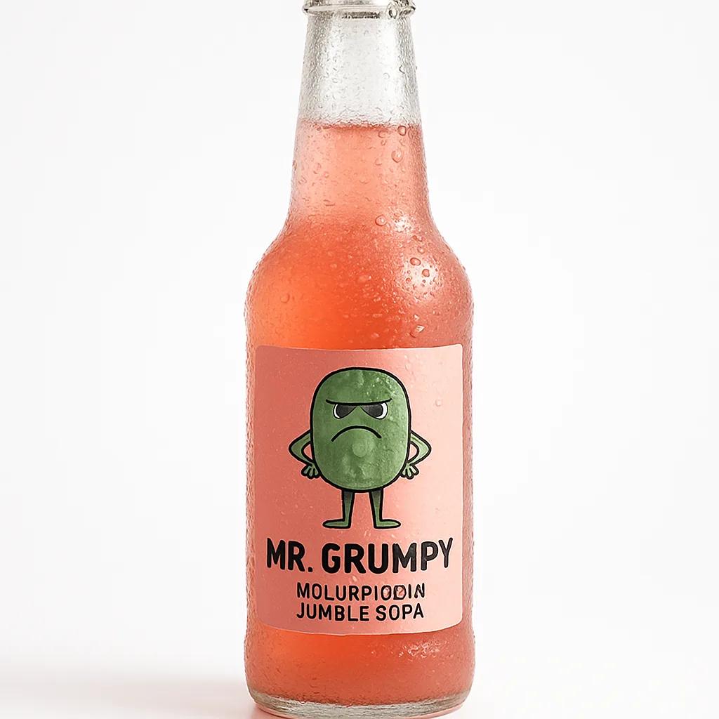 Mr Grumpy Watermelon Jungle Soda 50mg THC