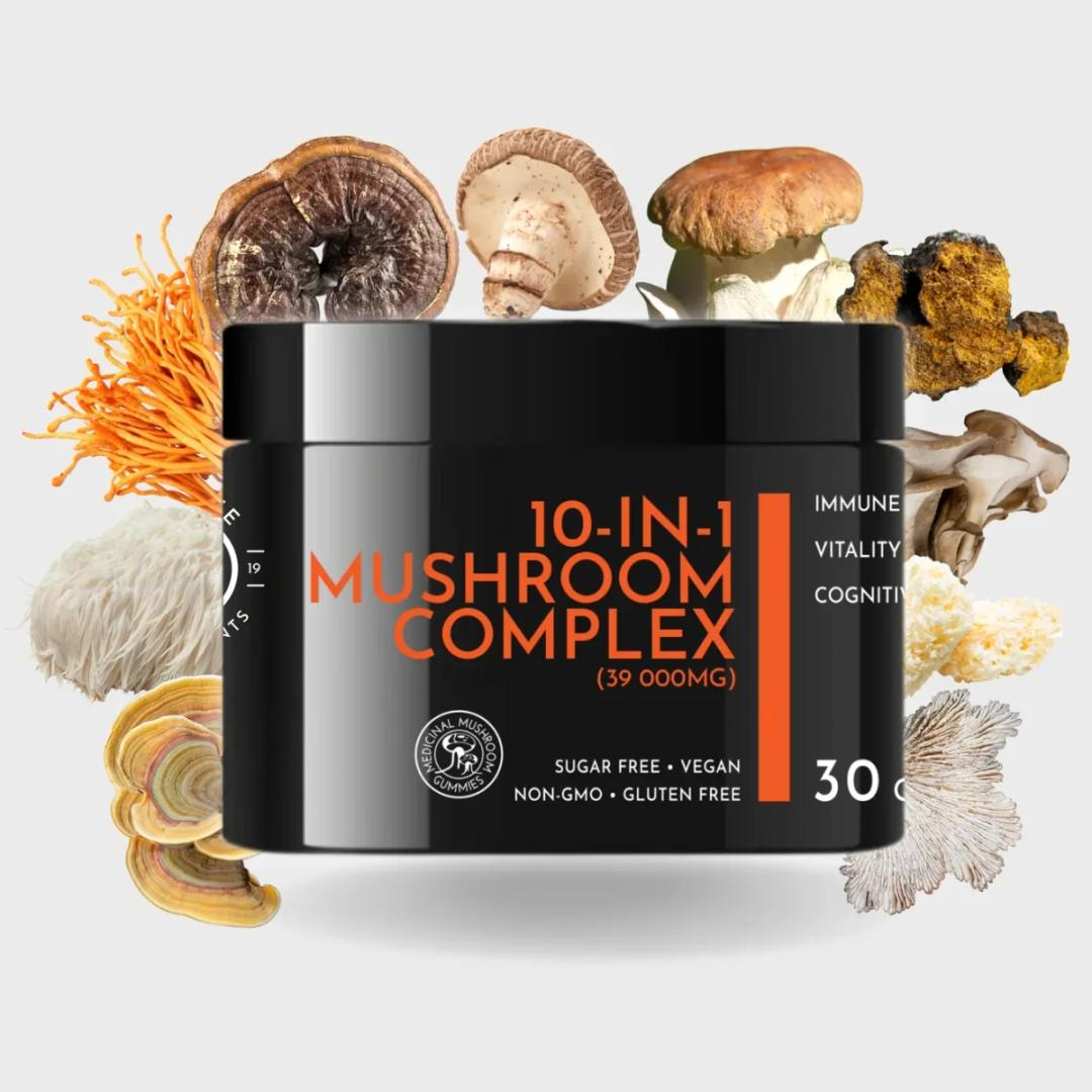 10-in-1 Mushroom Complex Gummies 30´s