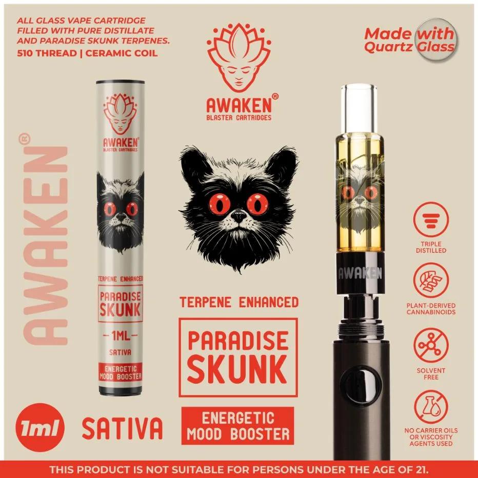 Blaster Vape Cart 1ml Paradise Skunk