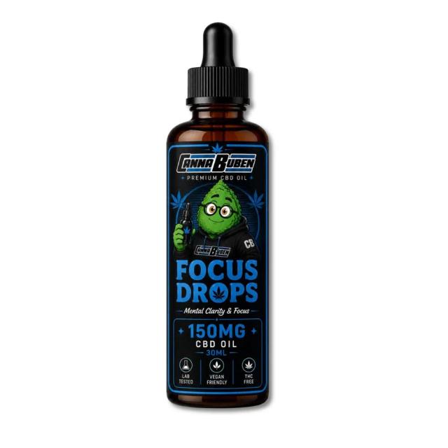 Cannabuben Relax Drops 150mg (30ml) — Calm