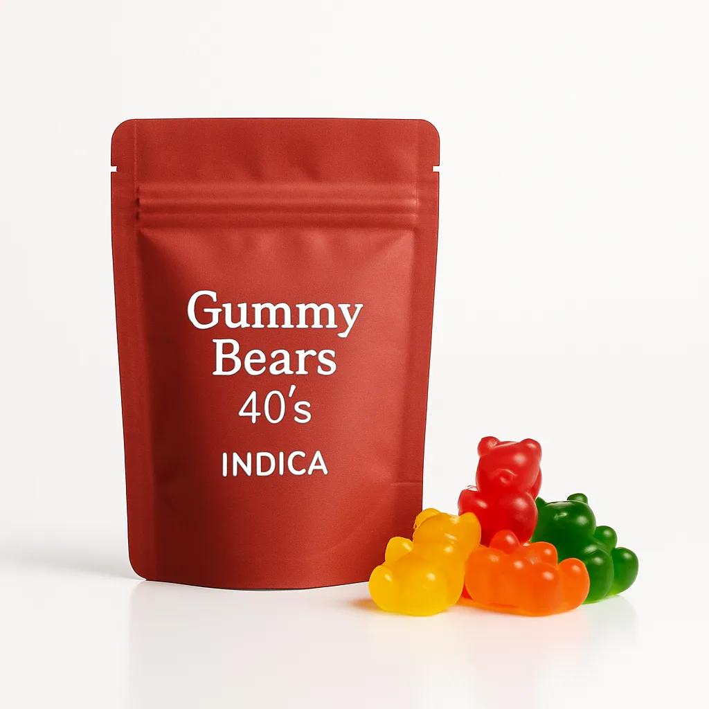 Gummy Bears 5mg THC 40's Indica