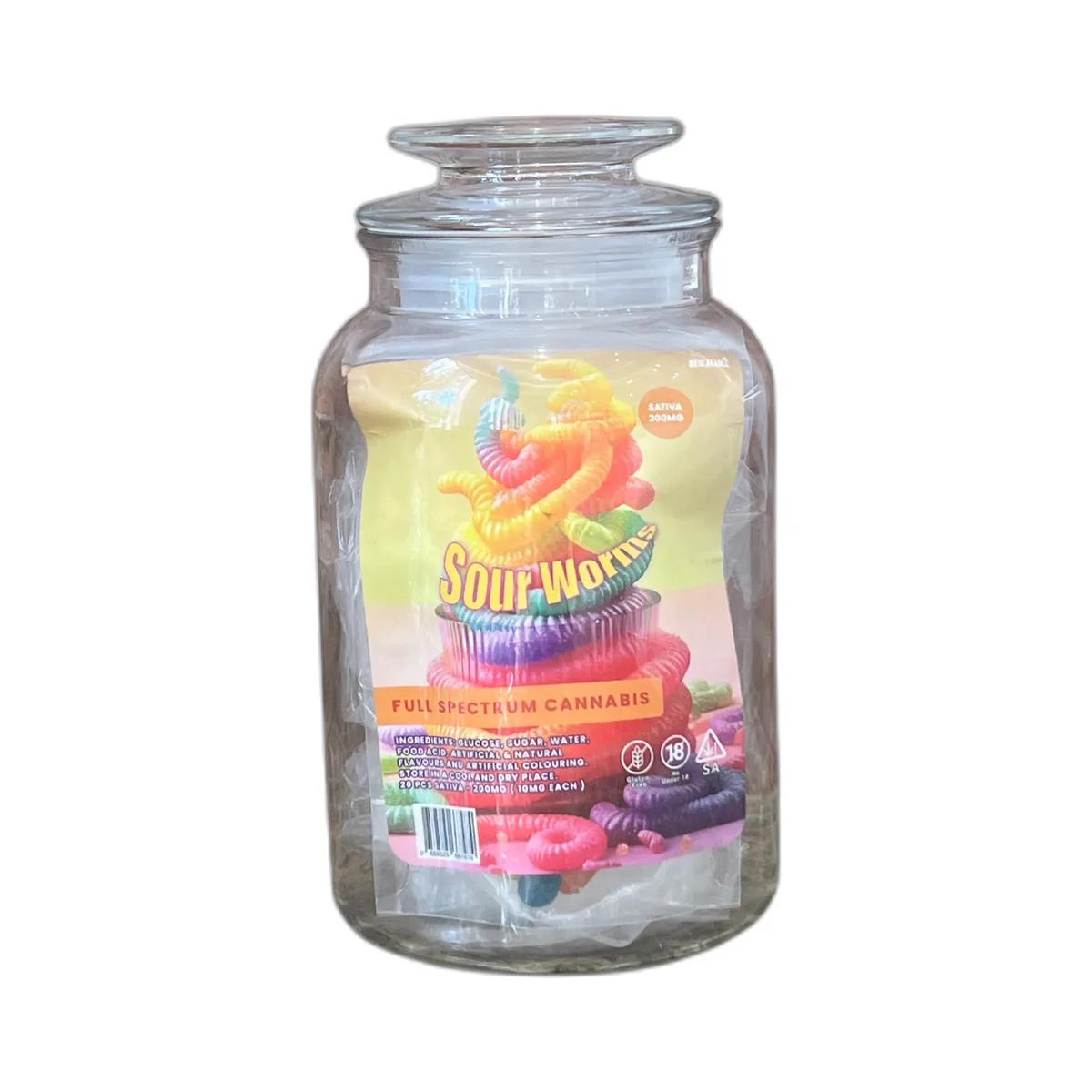 Sour Worms 10mg THC 20's