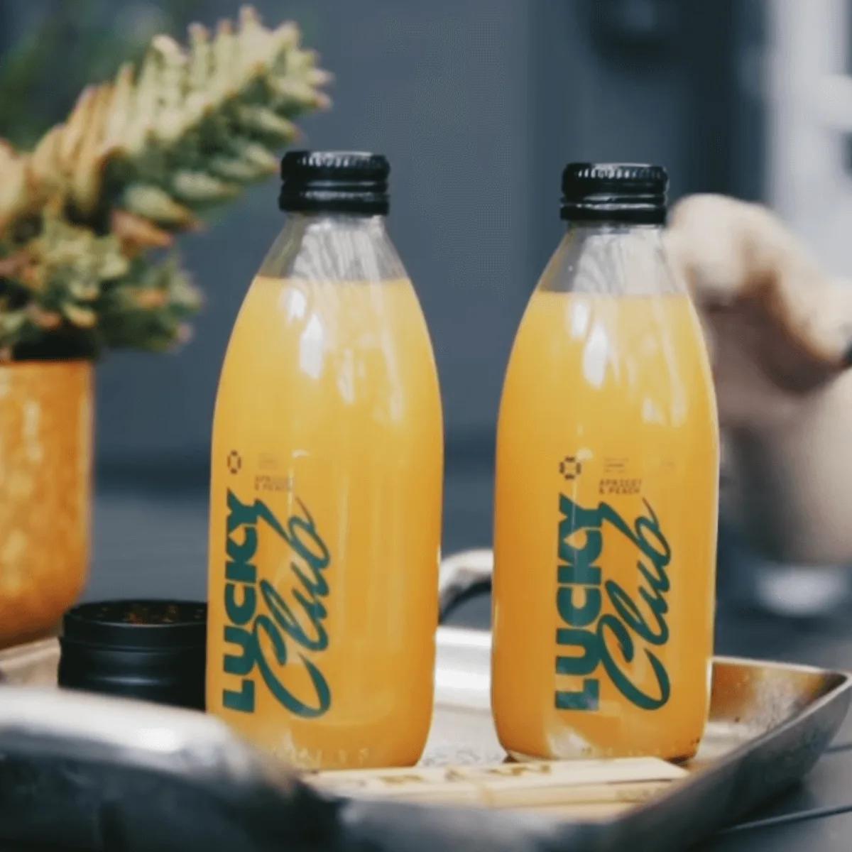 Lucky Club Peach and Apricot 50mg THC 250ml