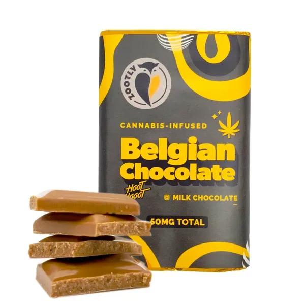 Belgian Chocolate Slab 50mg THC Ea