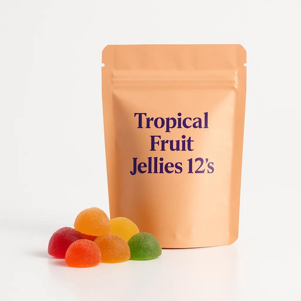 Tropical Fruit Jellies 20mg THC 12's