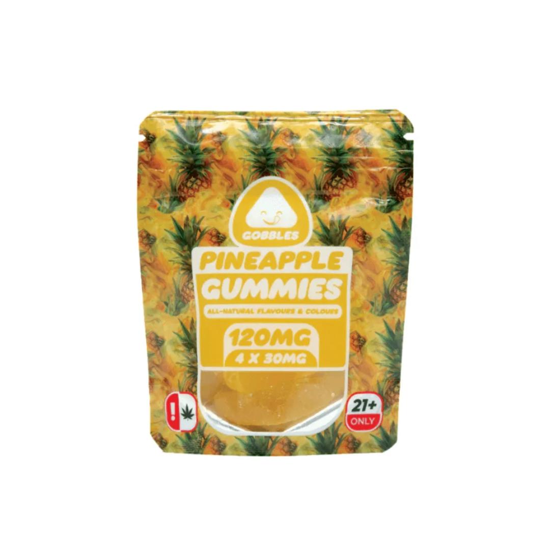 Pineapple Gobble Gummies 30mg THC 4's