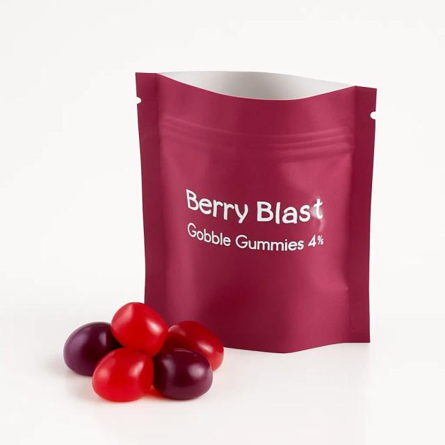 Berry Blast Gobble Gummies 30mg THC 4's