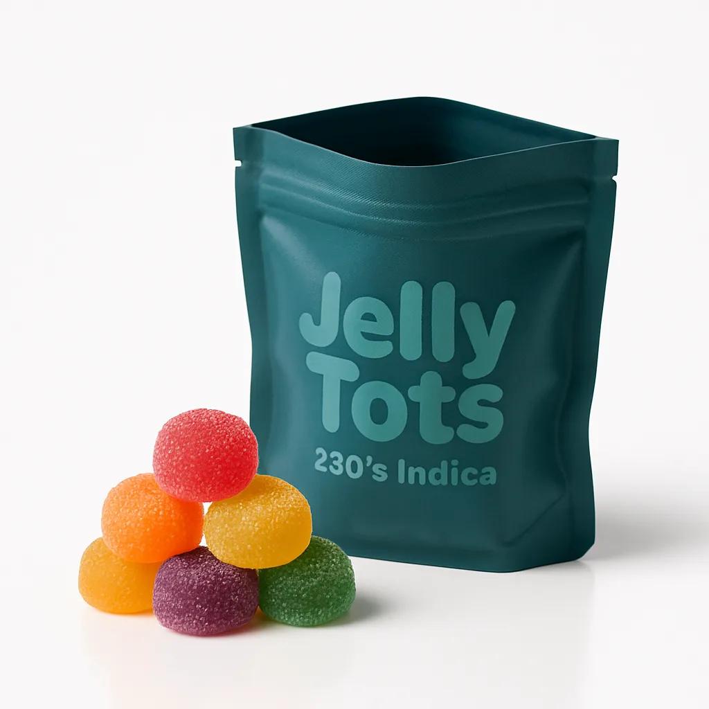 Jelly Tots 2.5mg THC 80's Indica