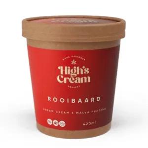 Highs Cream Rooibaard 40mg THC 80ml Sativa