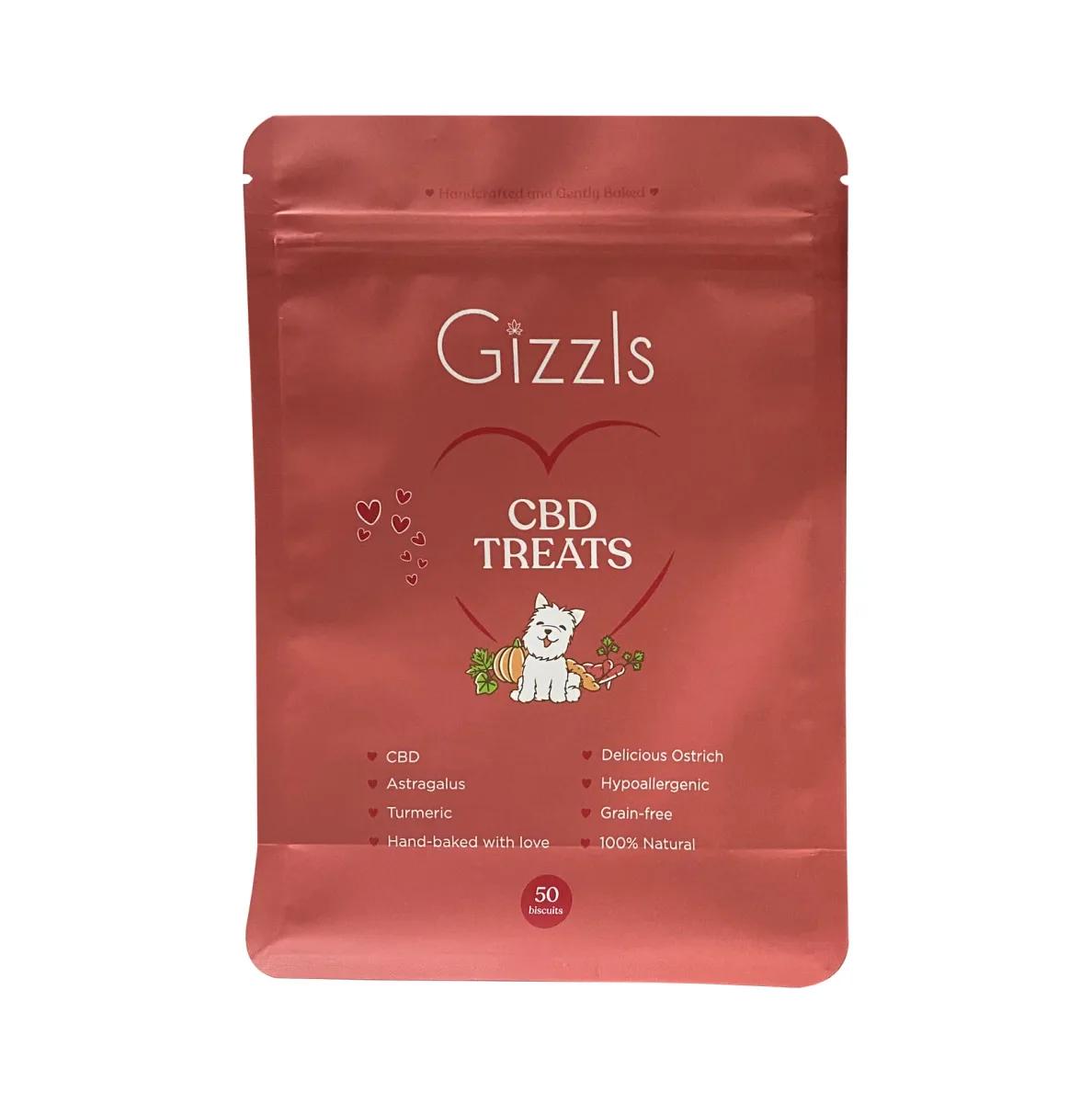 Large Dog Ostrich CBD Treats