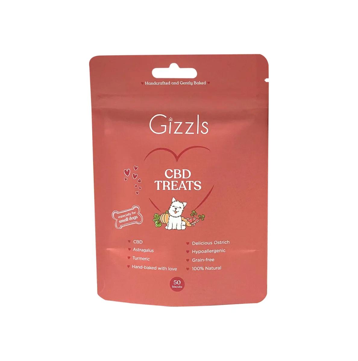 Small Dog Ostrich CBD Treats