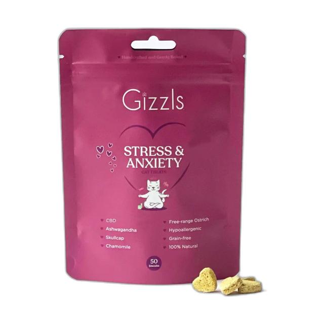 Cat Stress & Anxiety Ostrich CBD Treats