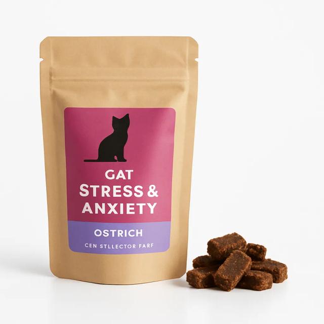 Cat Stress & Anxiety Ostrich CBD Treats