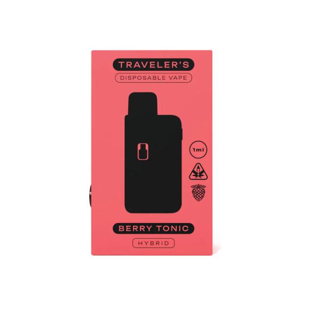 Travellers 1ml Disposable All in One - Berry Tonic
