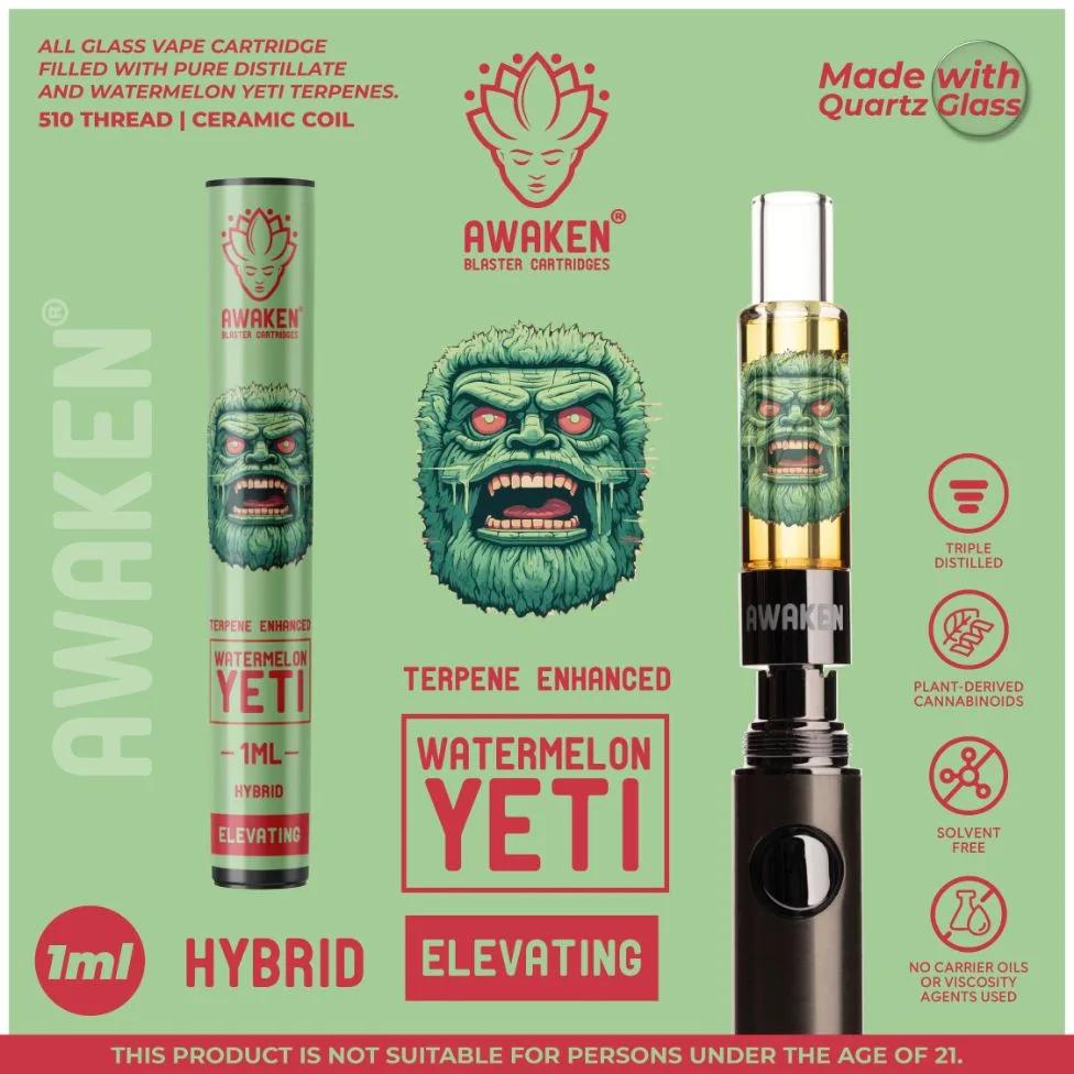 Blaster Vape Cart 1ml Watermelon Yeti