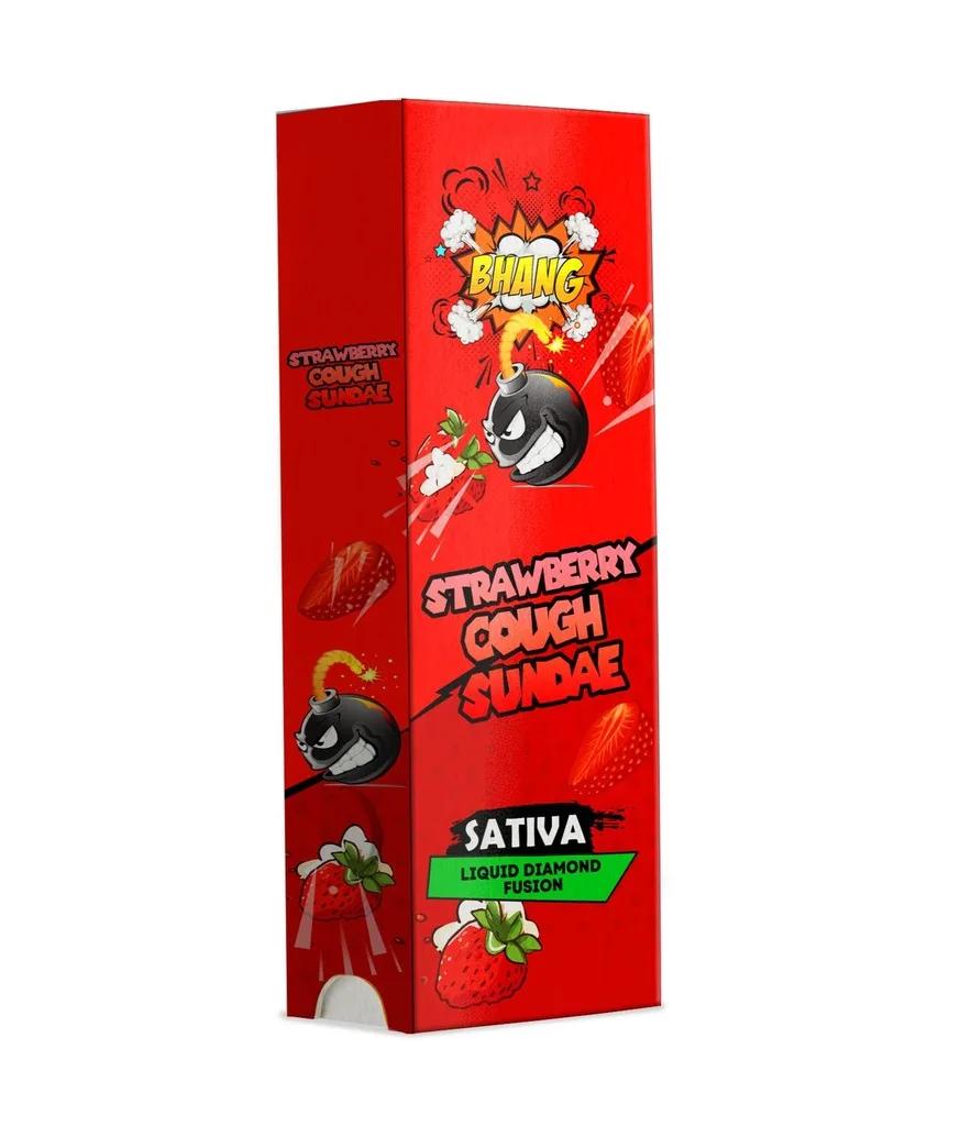 Bhang Bars Strawberry Cough Sundae 2ml