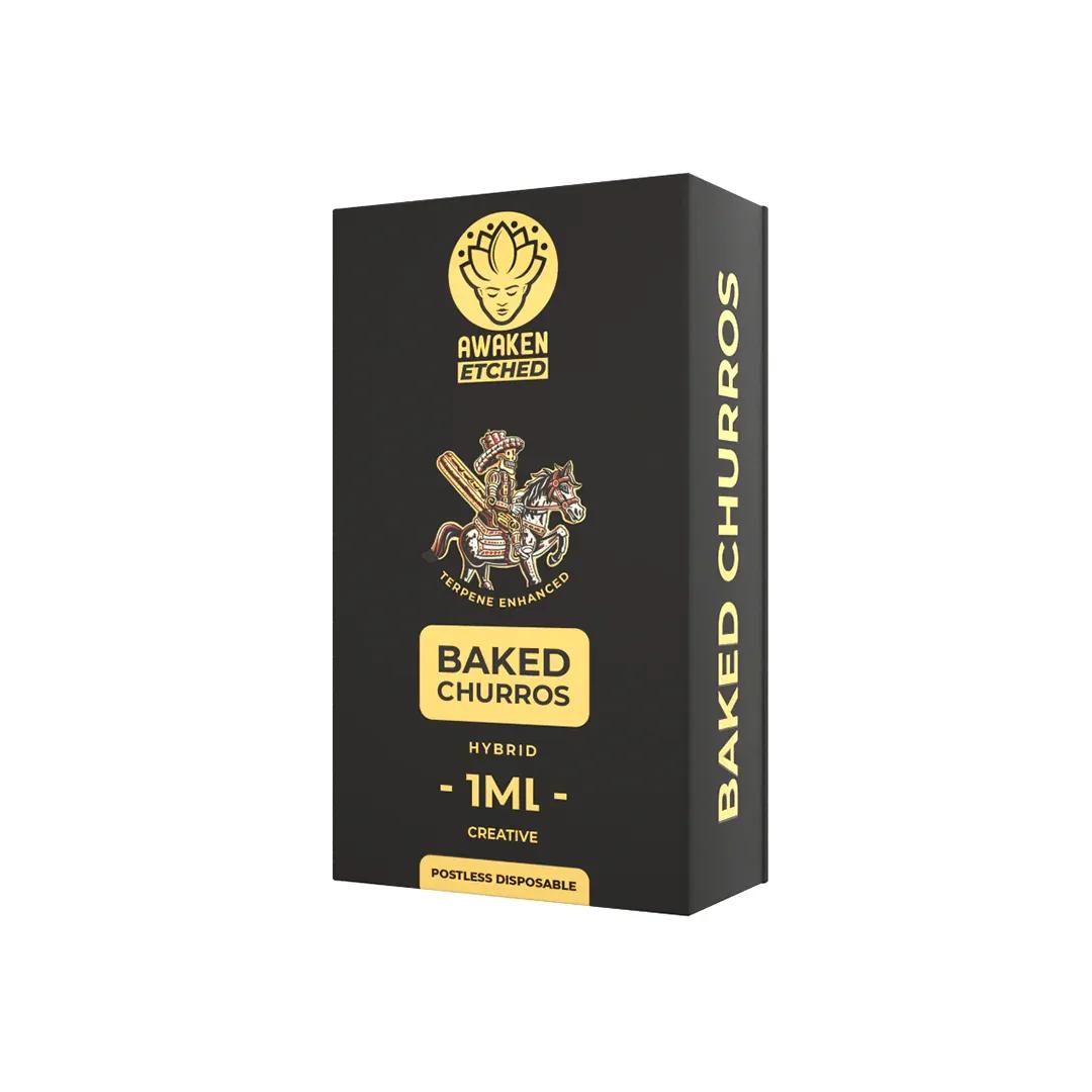 Etched 1ml Baked Churro Vape