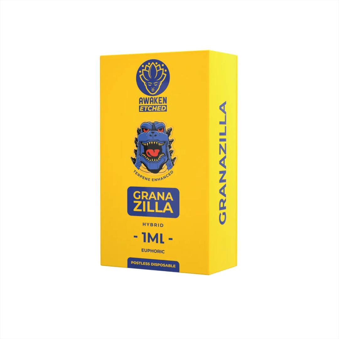 Etched 1ml Granazilla Vape