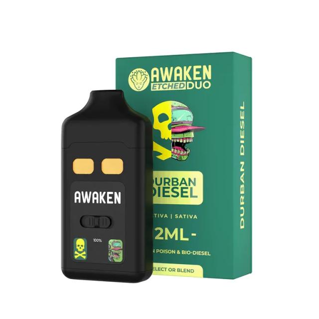 Awaken Duo 2ml Disposable Vapes - Durban Diesel