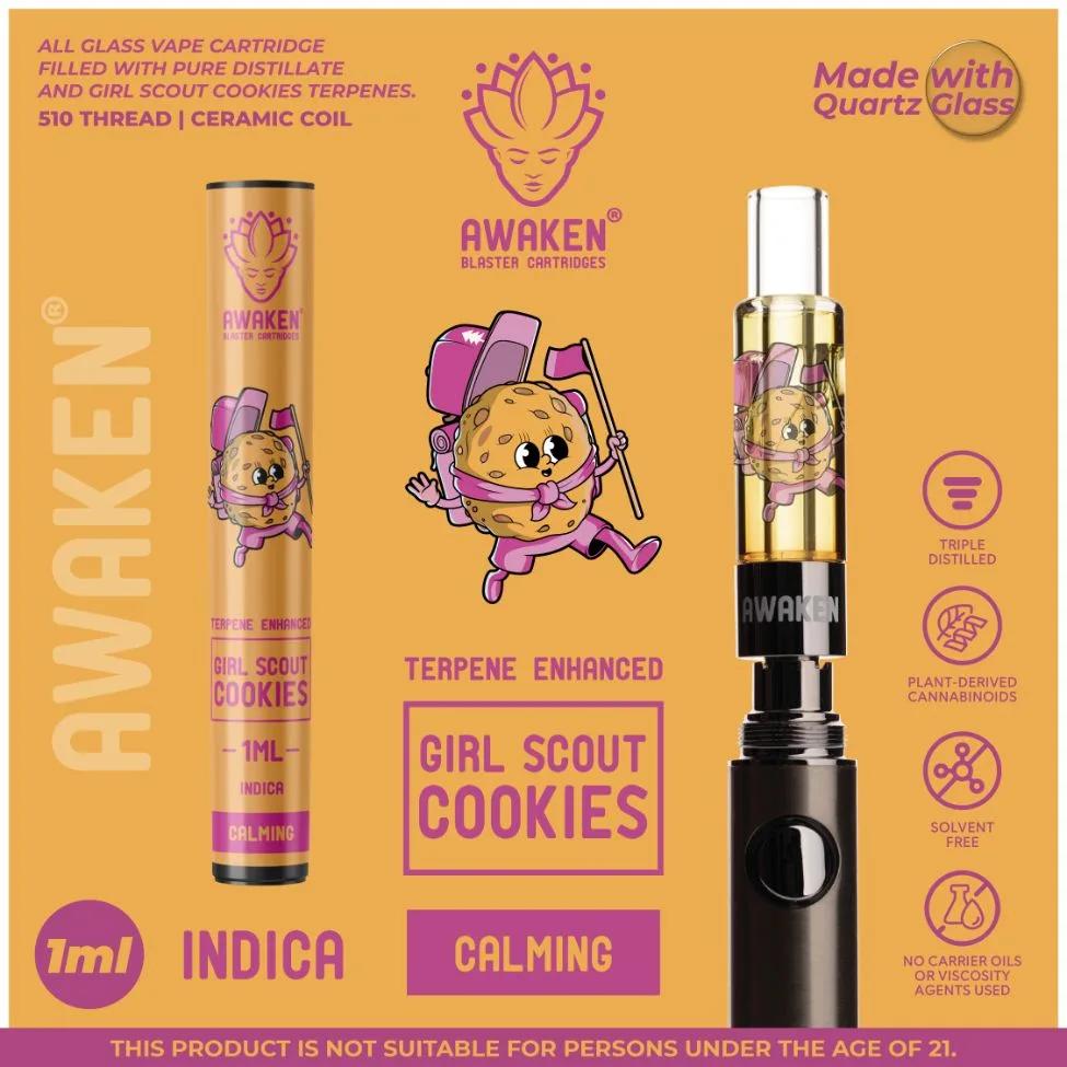 Blaster Vape Cart 1ml Girl Scout Cookies