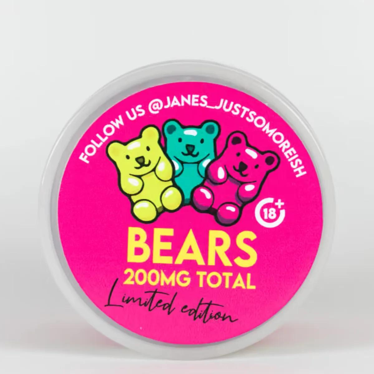 Janes Bears Sativa 5mg THC 40's