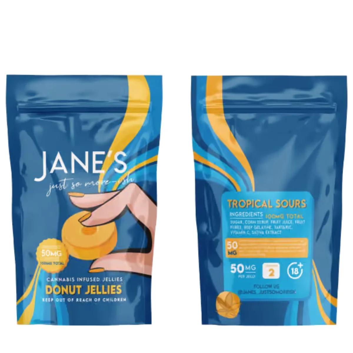 Janes Tropical Donut Jellies 50mg 2's