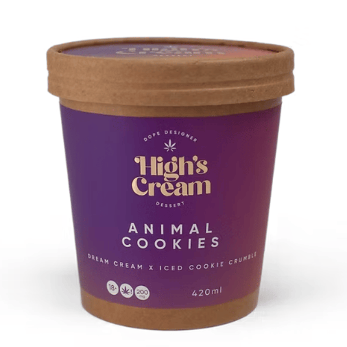 Highs Cream Animal Cookies