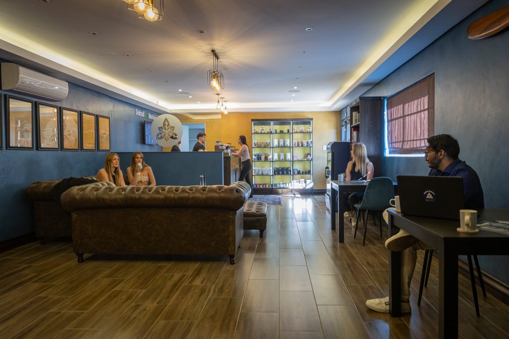 Linksfield's Seknd Nature branch is comfortable, stylish and a safe place to enjoy different ways of using cannabis in Johannesburg
