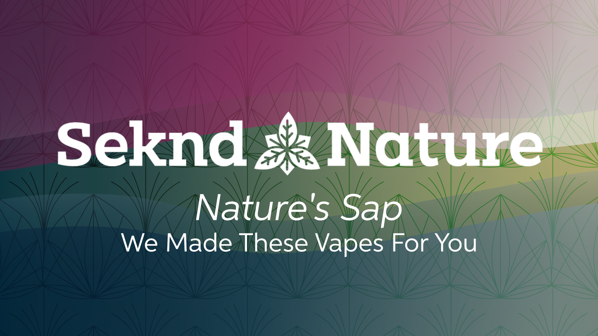 Seknd Nature is South Africa's premium cannabis brand, offering its members exclusive, top quality products like the Nature's Sap range of cured resin vape carts