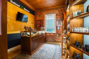 Seknd Nature's Kalk Bay branch offers a wide range of cannabis flower, infused drinks and THC edibles