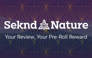Seknd Nature offers a pre-roll as a reward for members who leave a picture review on Google Maps